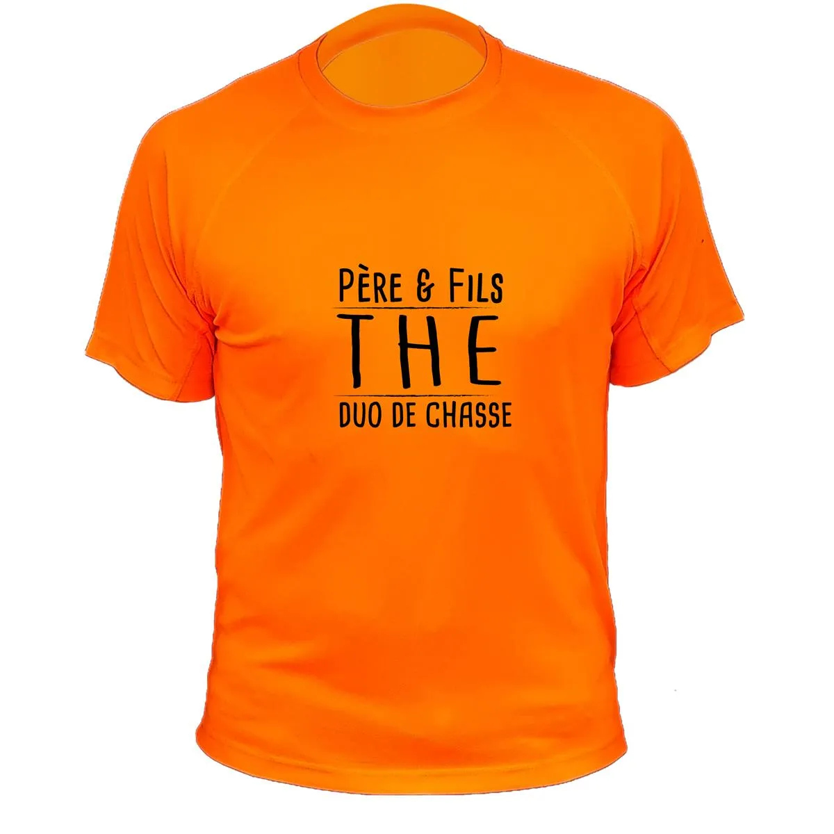 Tee shirt de chasse – Père et fils, The duo de chasse